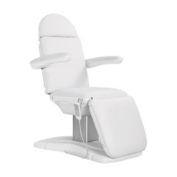 Електрически козметичен стол Sillon Eclipse с 3 мотора бял Електрически козметичен стол Sillon Eclipse с 3 мотора бял