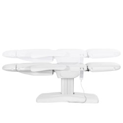 Електрически козметичен стол Sillon Eclipse с 3 мотора бял-foto3