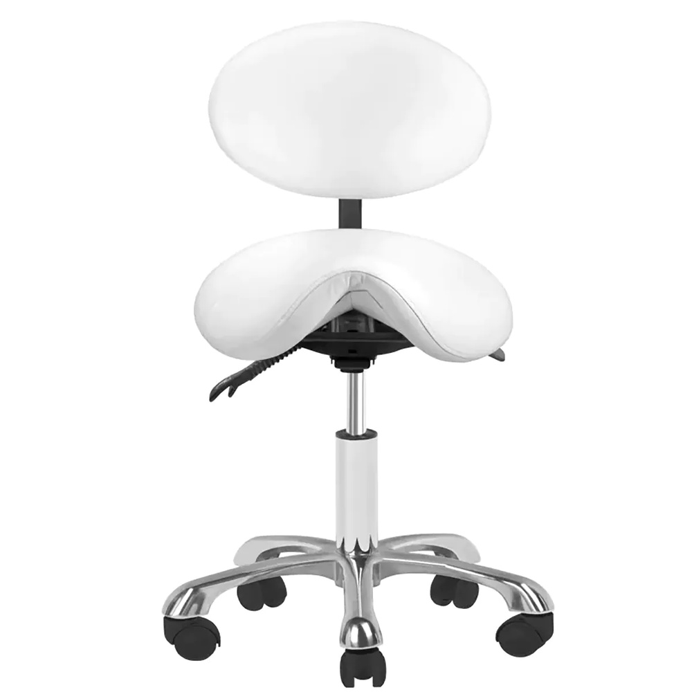 Козметичен стол Giovanni 1025 – бял Козметичен стол Giovanni 1025 – бял