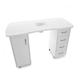 Професионална маса за маникюр - бяла-foto4