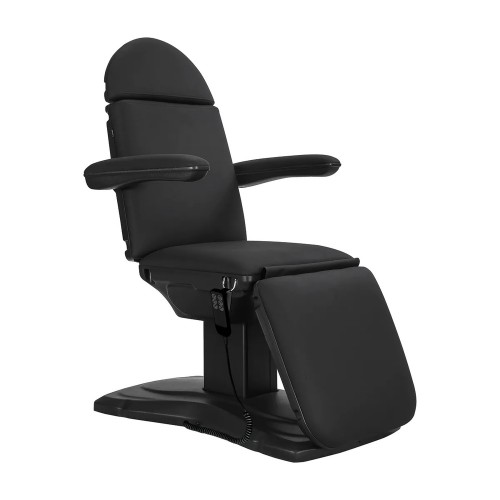 Електрически козметичен стол Sillon Eclipse с 3 мотора Черен