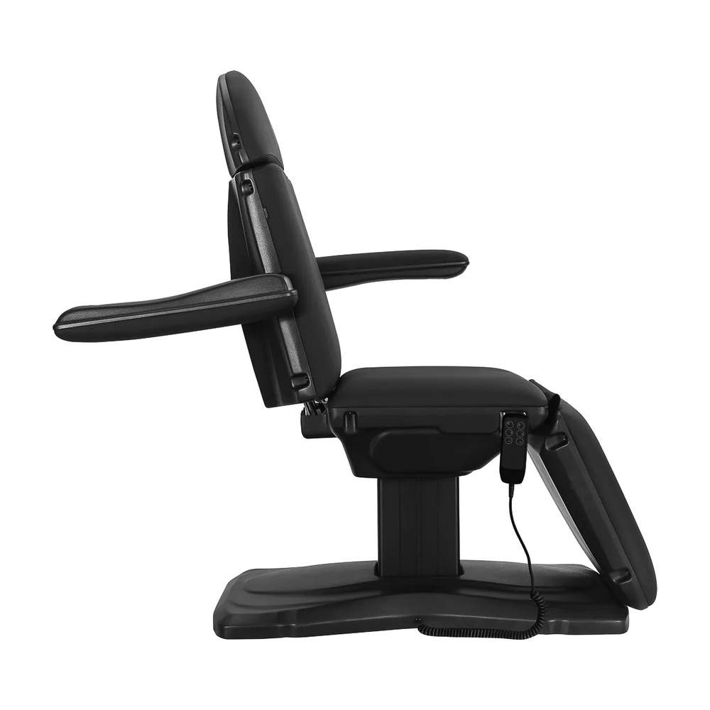 Електрически козметичен стол Sillon Eclipse с 3 мотора Черен