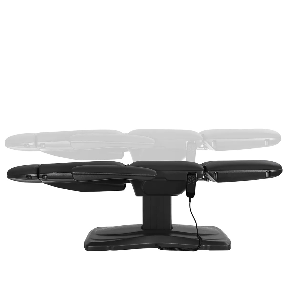 Електрически козметичен стол Sillon Eclipse с 3 мотора Черен