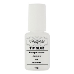 Екстра силно лепило за типсове PrettyGel 10g.