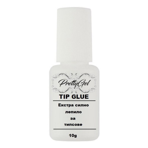 Екстра силно лепило за типсове PrettyGel 10g.