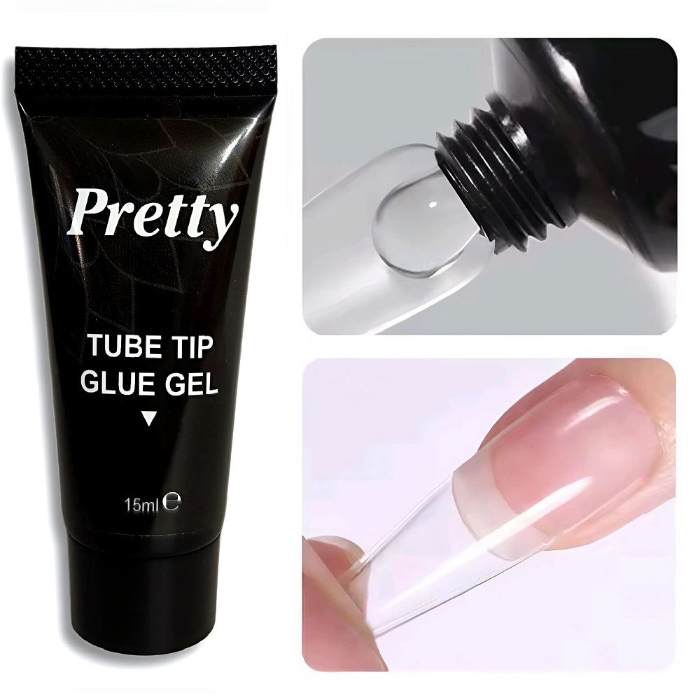 Pretty Гел-Лепило за типсове - туба 15 мл Pretty Гел-Лепило за типсове - туба 15 мл