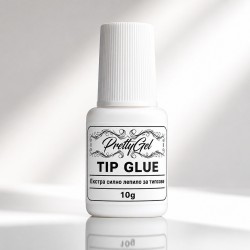 Екстра силно лепило за типсове PrettyGel 10g. Екстра силно лепило за типсове PrettyGel 10g.