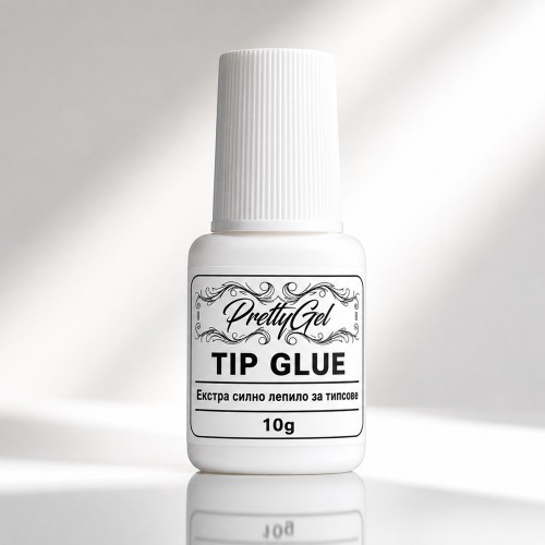 Екстра силно лепило за типсове PrettyGel 10g.