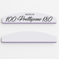 10 бр Лукс пила луна Prettyzone MEDIUM 100/180