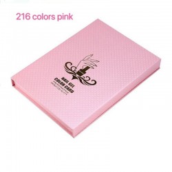 Голяма луксозна мострена книга - палитра - Розова 216-foto2