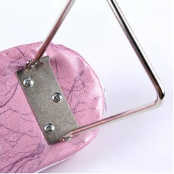 Бяла Професионална поставка за възглавници за маникюр със сгъваеми крака-foto4