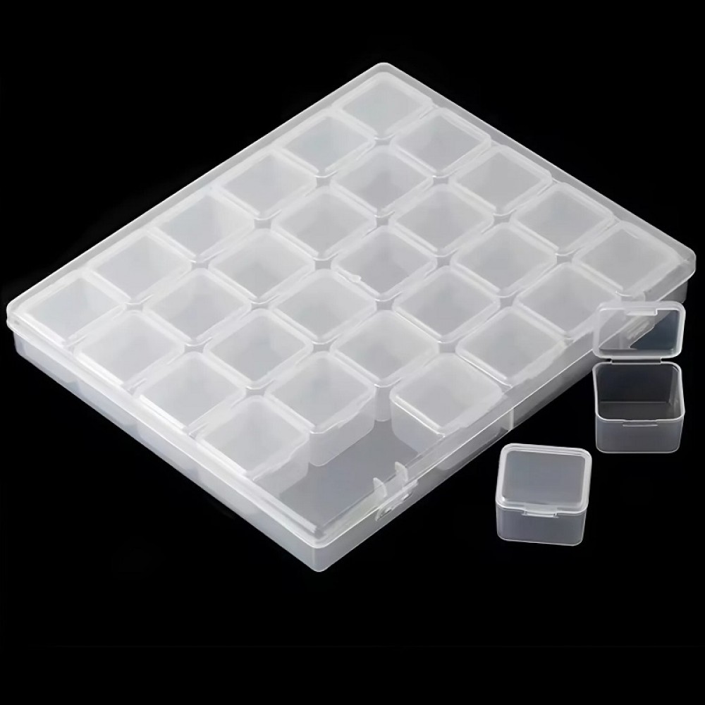 Контейнер за декорации с 30 отделни кутийки