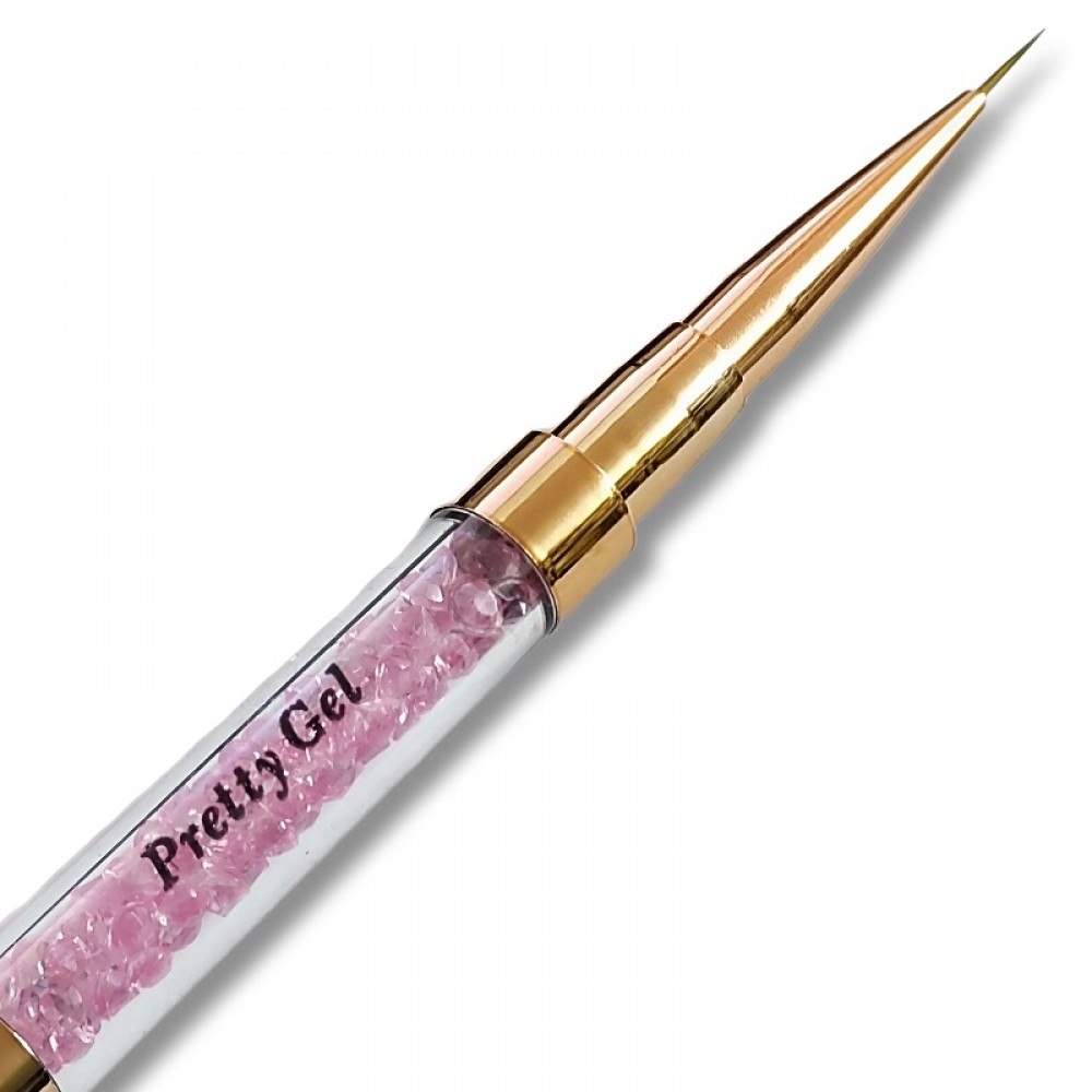 Двустранна луксозна четка за рисуване Pretty Gel