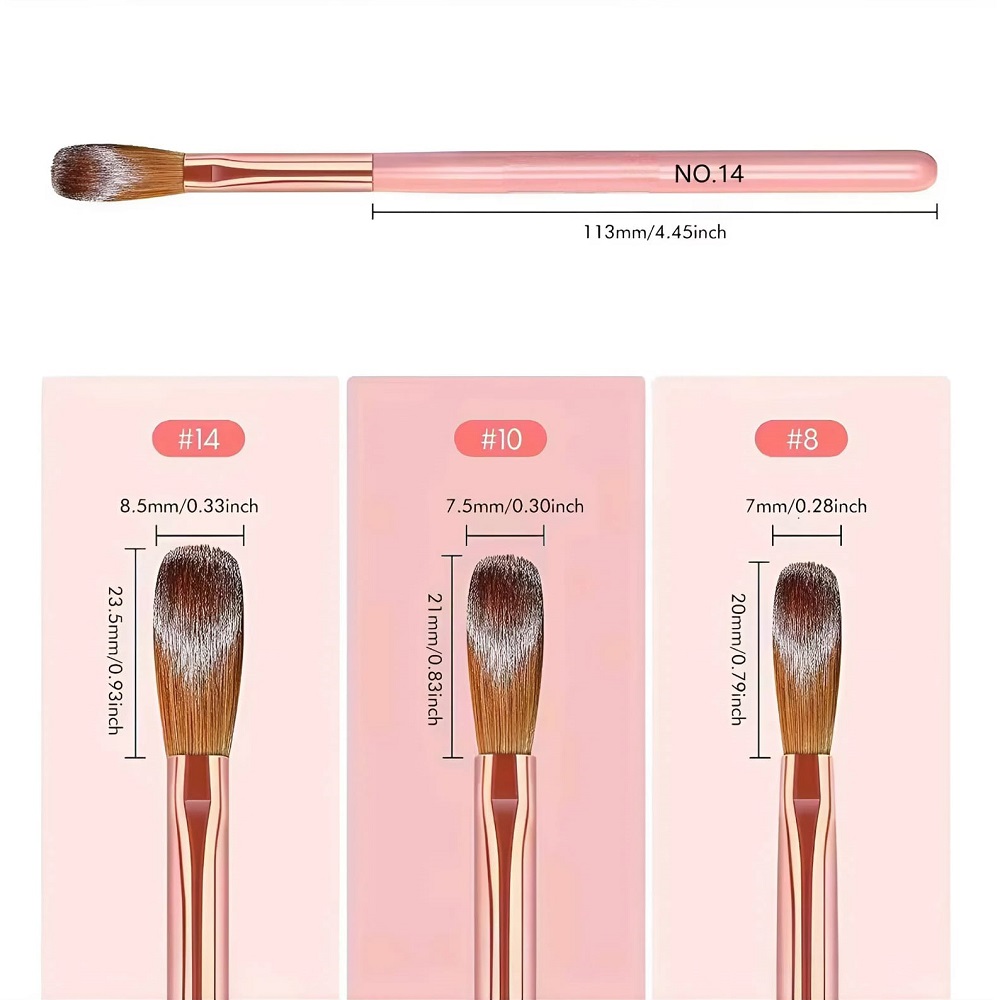 Премиум Четки за Акрил 3 бр. Премиум Четки за Акрил 3 бр.