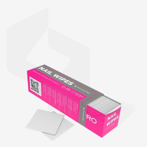 400бр. Безвлакнести тампони Staleks Smart WS-400