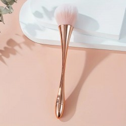 Четка за прах с дълга дръжка в меден цвят-foto2