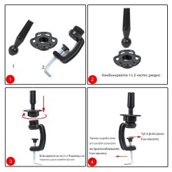 Тренировъчна ръка за маникюр със стойка – супер удобна, гъвкава и устойчива-foto4