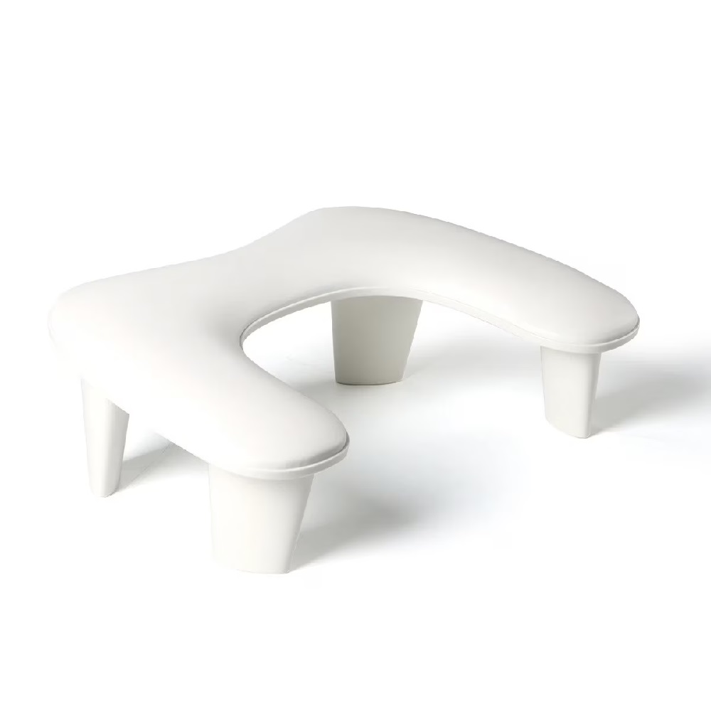 Възглавничка за маникюр – Ергономичен комфорт за професионална работа-Бяла