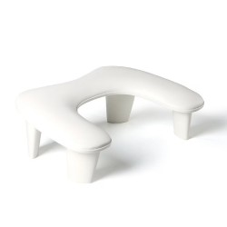 Възглавничка за маникюр – Ергономичен комфорт за професионална работа-Бяла