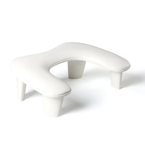 Възглавничка за маникюр – Ергономичен комфорт за професионална работа-Бяла