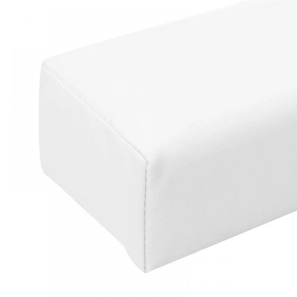 Възглавничка - кожа  Бяла