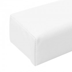 Възглавничка - кожа  Бяла-foto2