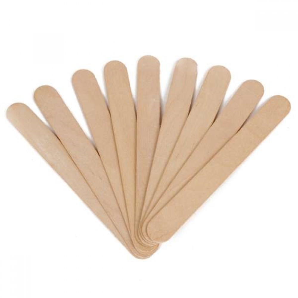 Дървени шпатули за кола маска  100 бр , 200 бр или 400 бр