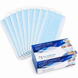 Сини медицински маски ALDENA 50 бр.