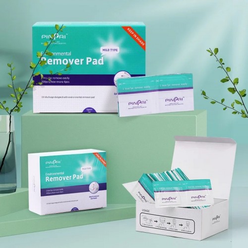 Тампони за премахване на гел лак 200бр - с ацетон