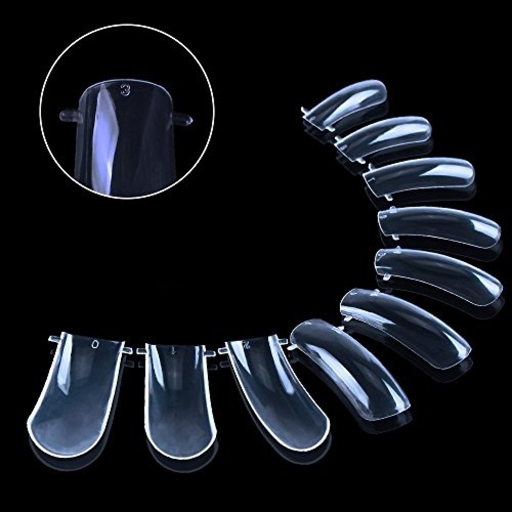 Форми за скулптуриране 100 бр. - силиконови форми за полигел/polygel