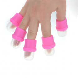 Контейнери за ацетон - за сваляне на удължения - 10 бр