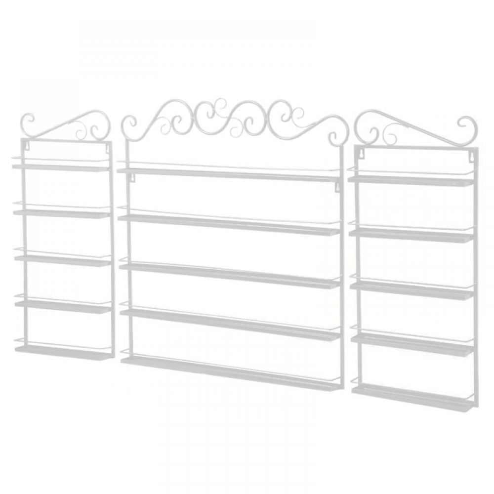 Мострена поставка за лакове - бяла