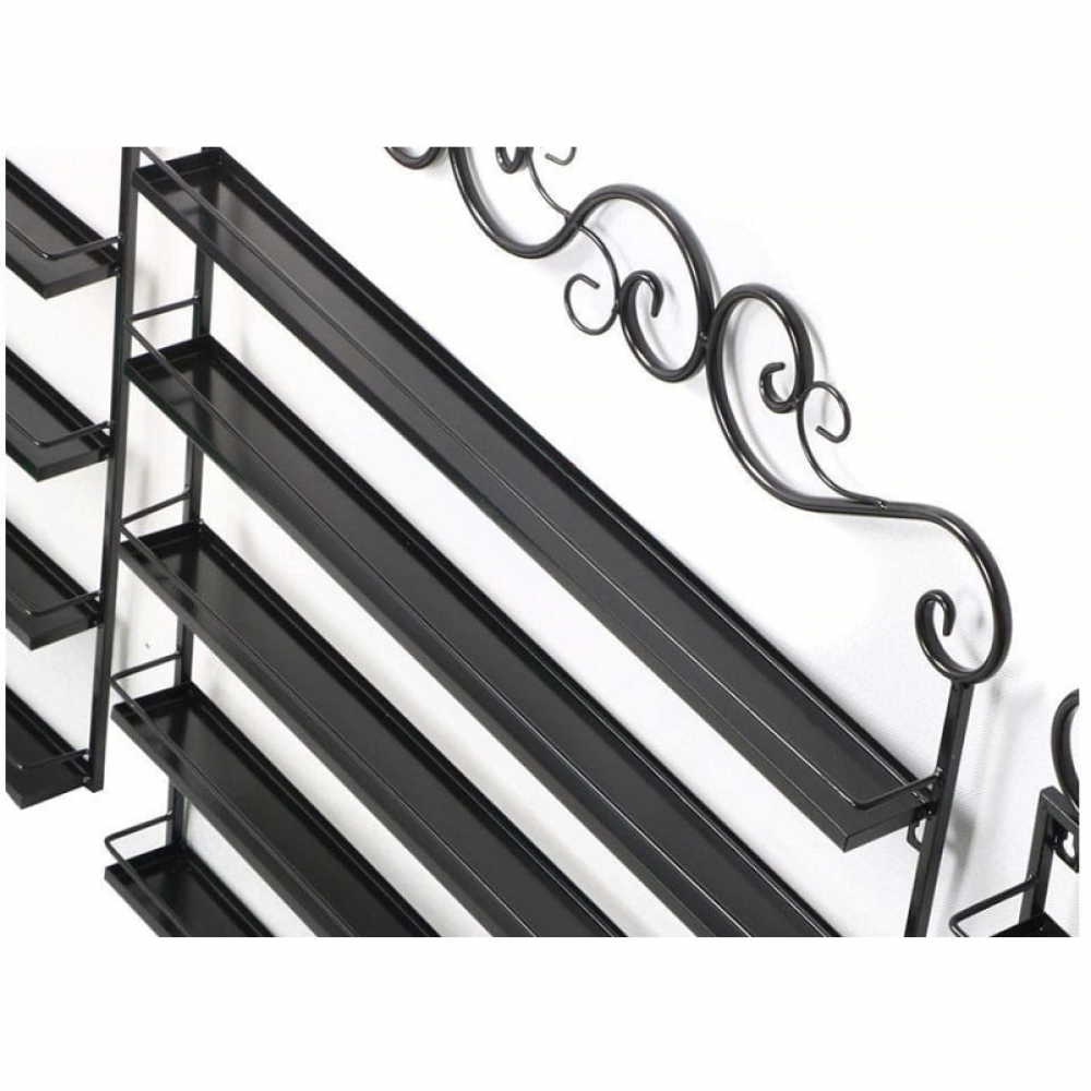 Мострена поставка за лакове - черна