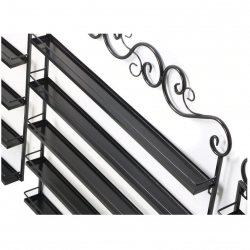 Мострена поставка за лакове - черна-foto3