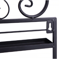 Мострена поставка за лакове - черна-foto2