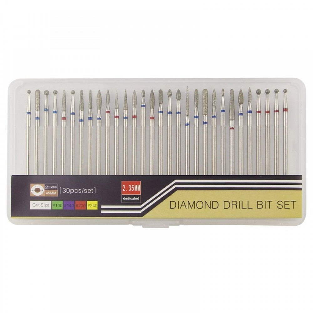 Сет 30 броя диамантени накрайници за ел.пила