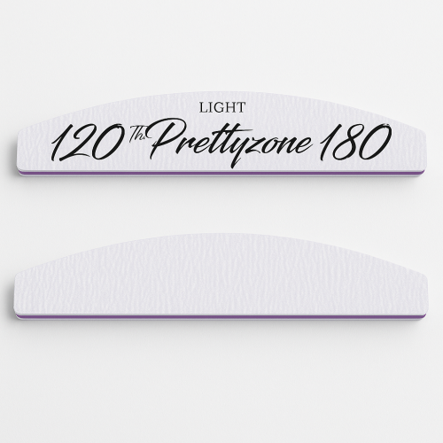 10 бр Лукс пила луна Prettyzone LIGHT 120/180