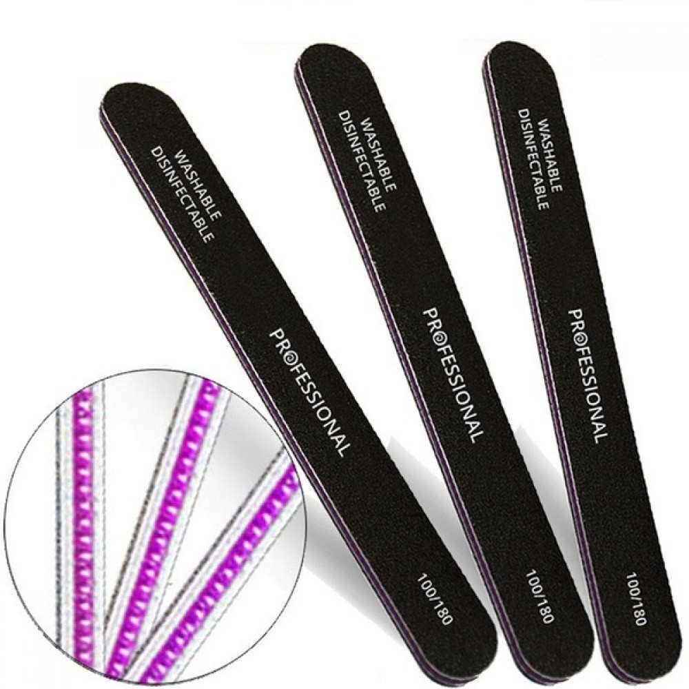 Пила права черна 100/180  