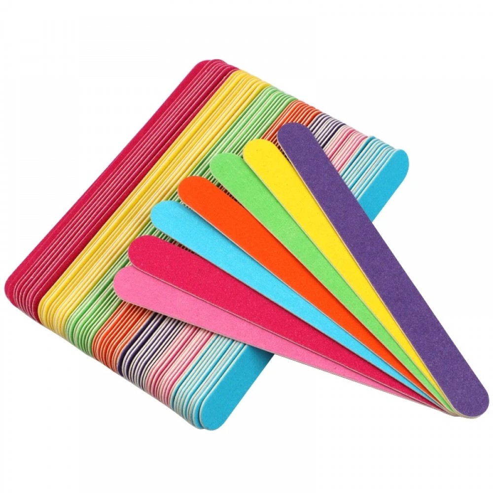  Комплект гъвкави пилички за нокти, двустрани, 12 см - 12 бр