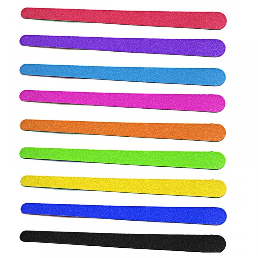 Комплект 12бр. пясъчни пили за нокти 17см.