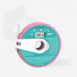 Бяла, абразивна лентна-пила ЗЕЛЕНА Поничка, #100, 1 ролка=80 пили ATC-100W-foto2