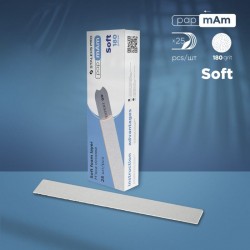 25 бр Пилинг файла Soft-тип калъфче #180 DFCE-20-180/25W