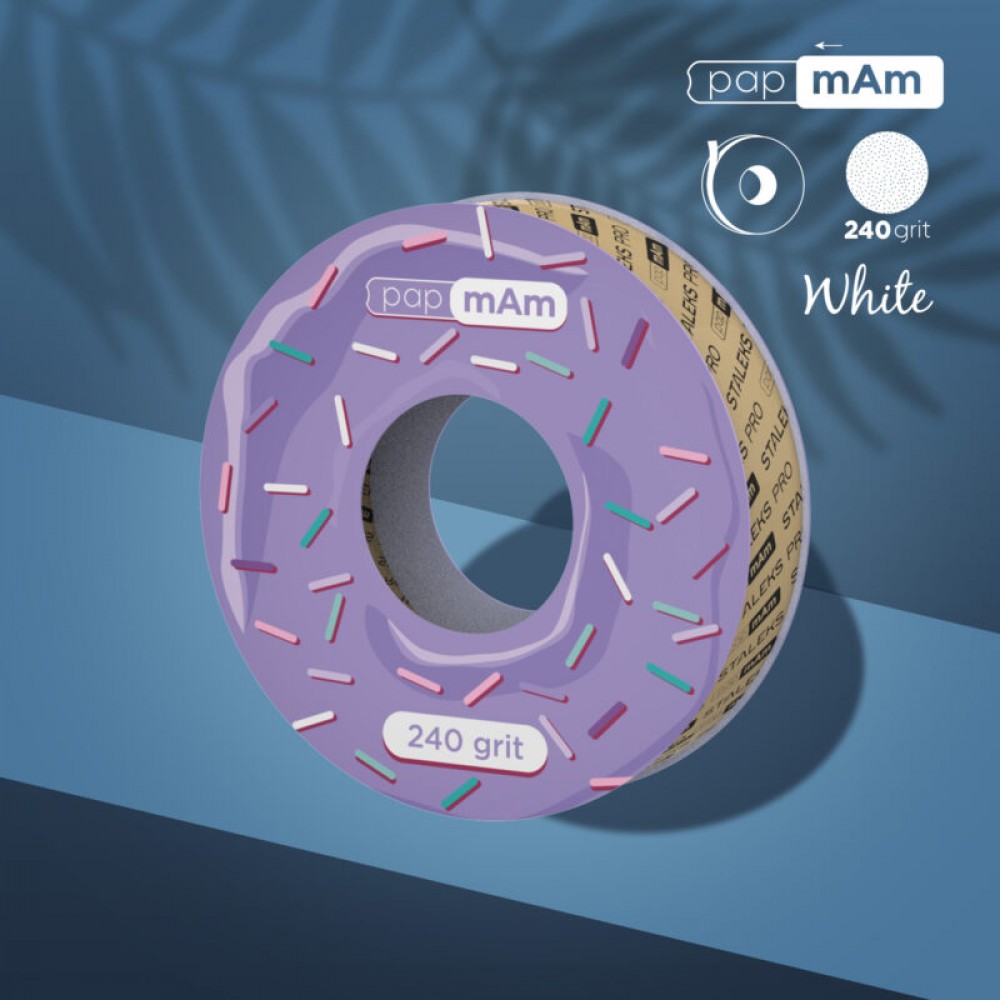 Резервна лентна-пила ЛИЛАВА Поничка, #240, 1 ролка=80 пили ATSC-240W Резервна лентна-пила ЛИЛАВА Поничка, #240, 1 ролка=80 пили ATSC-240W