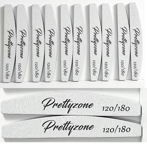 Комплект 10бр. Пила Луна 120/180 Pretty 