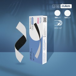 50 бр. Двустранни Пилинг файлове Soft-тип калъфче #100/180 - DFCEMix-22-100/180