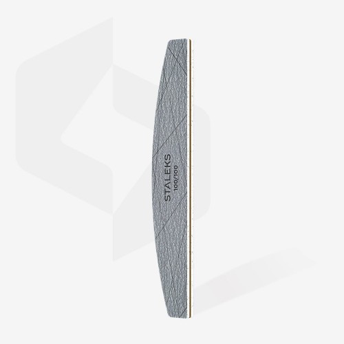 NEW Минерална пила луна Staleks Smart 40, грит 100/100 - NFS-40-100/100-25