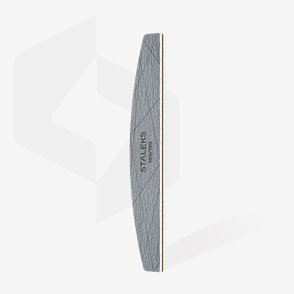 NEW Минерална пила луна Staleks Smart 40, грит 100/150 - NFS-40-100/150-25