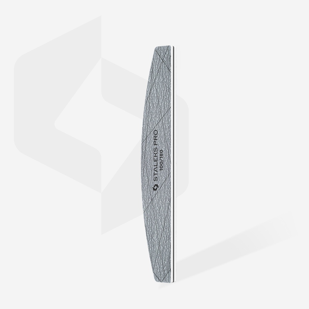 NEW Минерална пила луна Staleks Smart 40, грит 100/180 - NFS-40-100/180-25