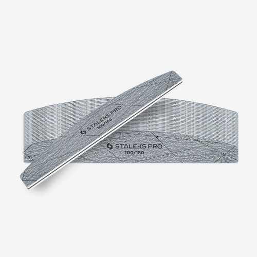 NEW Минерална пила луна Staleks Smart 40, грит 100/180 - NFS-40-100/180-25
