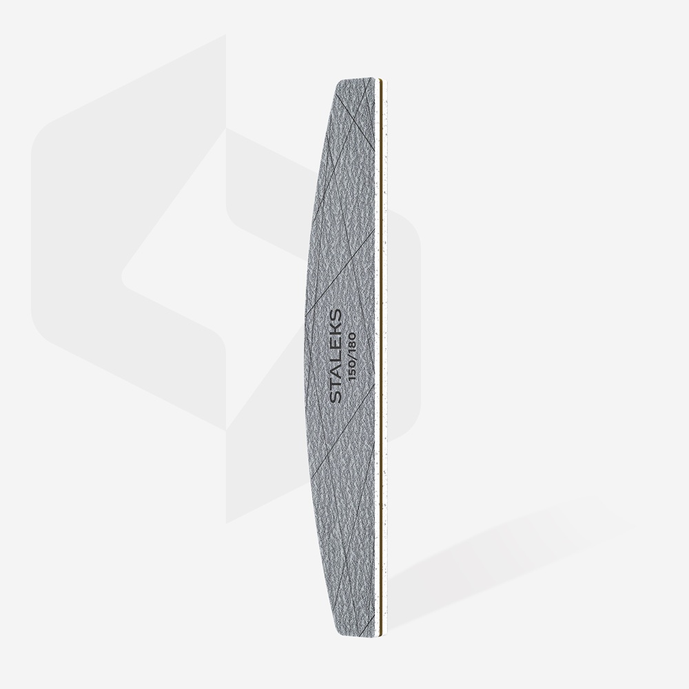 NEW Минерална пила луна Staleks Smart 40, грит 150/180 - NFS-40-150/180-25